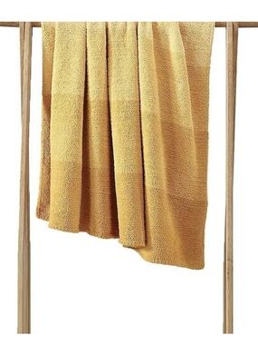 Sunday Citizen Snug Ombré Oversized Lightweight Throw Gold EUC 75x52 Rare